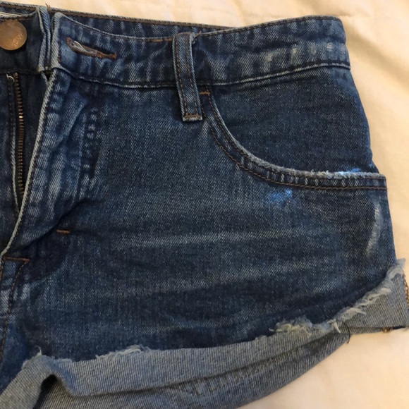 Free people denim shorts - Picture 3 of 6
